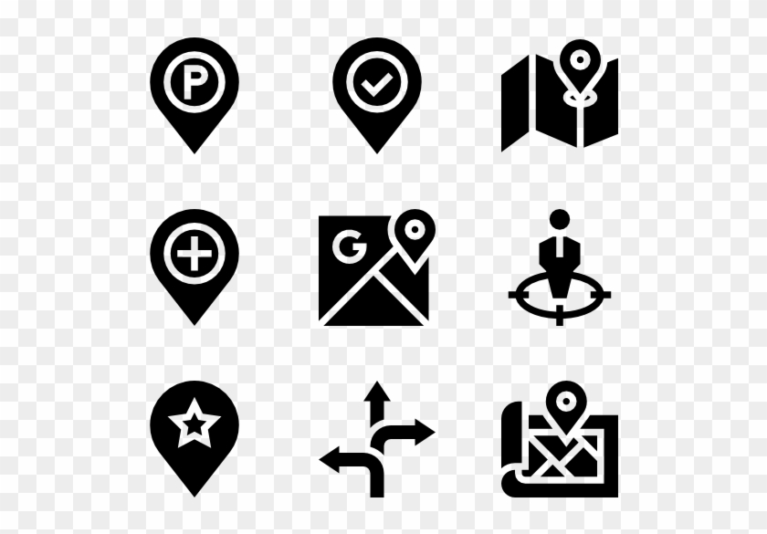 Pin Icons Free Location - Reset Position Icon Clipart