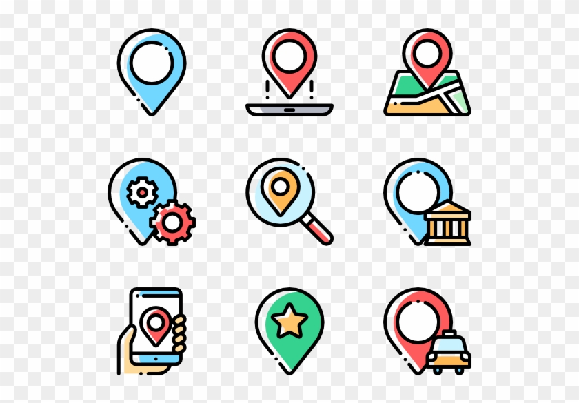 Location - Web Design Icons Png Clipart #775522