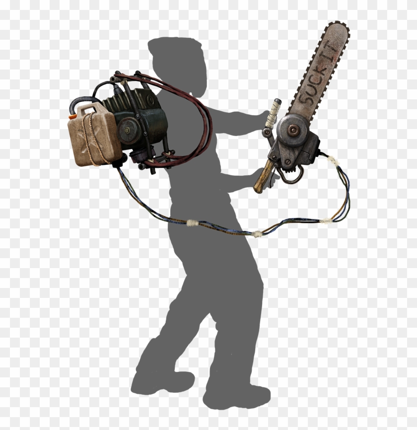 Svg Black And White Library Concept Rust General Forum - Rust Chainsaw Clipart