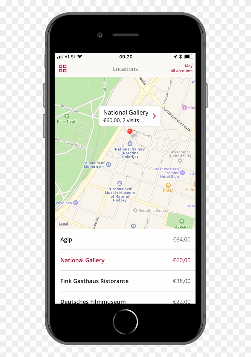 If You've Been Spending At A Single Location Multiple - Chrome River Mercury Expense Reports Clipart #776060