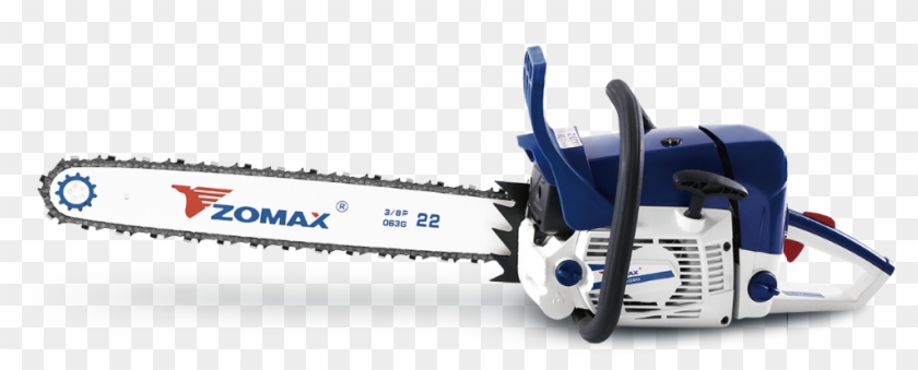 Zomax Zm6020 Professional Chainsaw Garden Power Tools - Tree Cutting Machine Png Clipart #776257