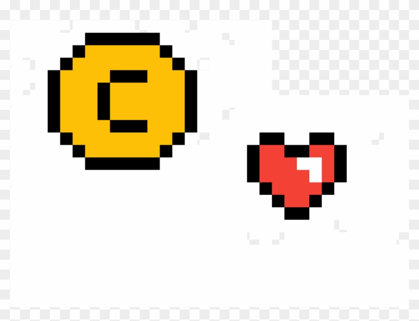 Mario Coin - Moeda Pixel Art Png Clipart
