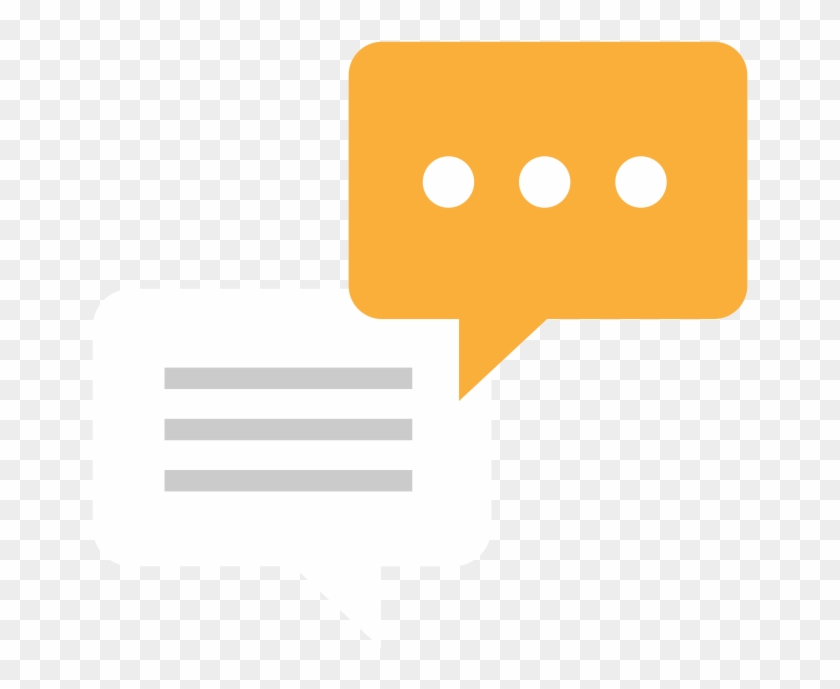 Chat Flat Icon - Parallel Clipart