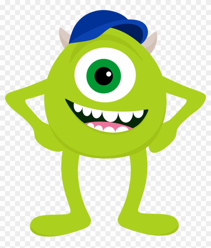 Sulley & Mike Wazowski > Monsters Inc - Mike Monsters Inc 2d Clipart