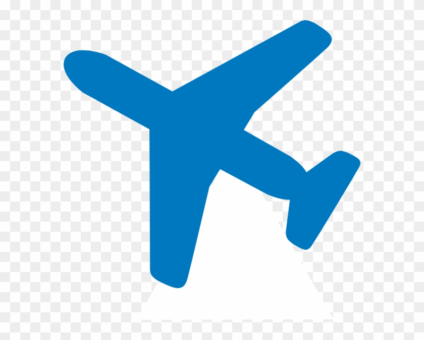 Blue Plane Icon Png Clipart #776849