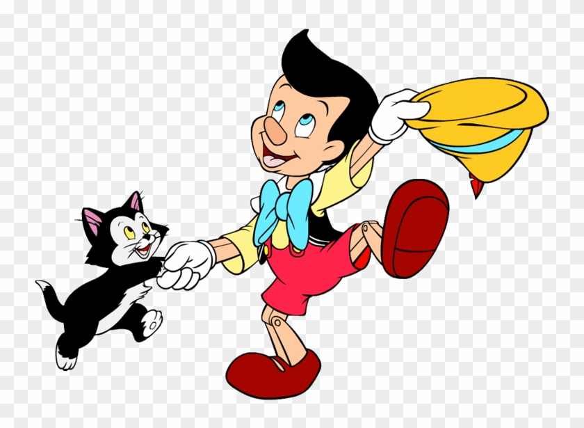 Download - Disney Pinocchio Figaro Dancing Clipart