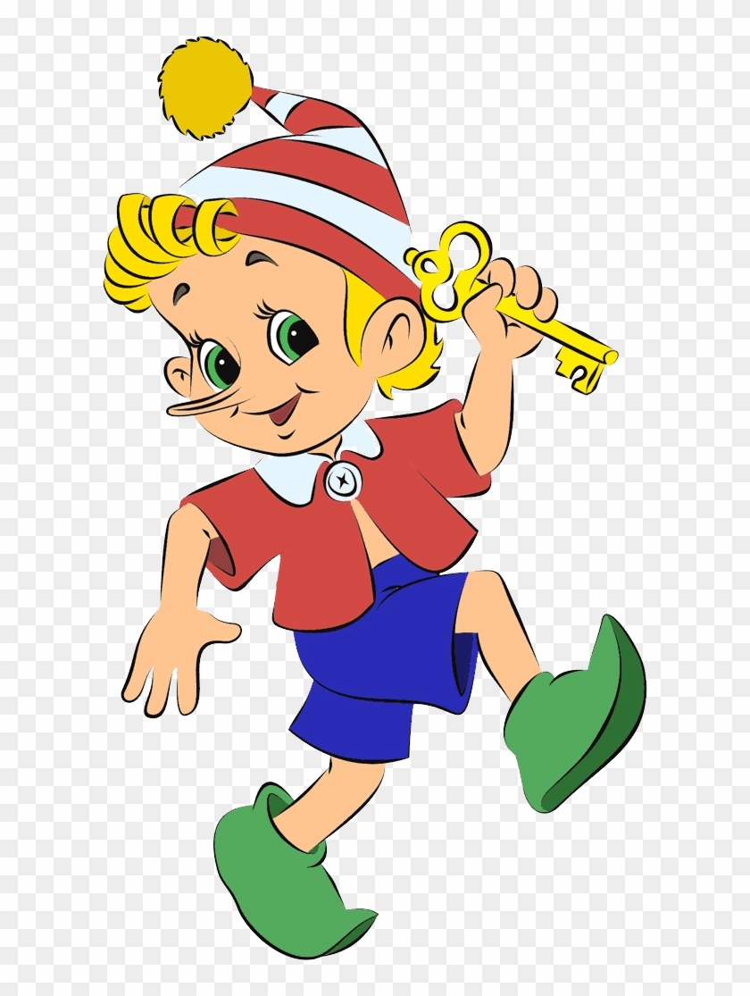 Pinocchio Png - Буратино Png Clipart #777312