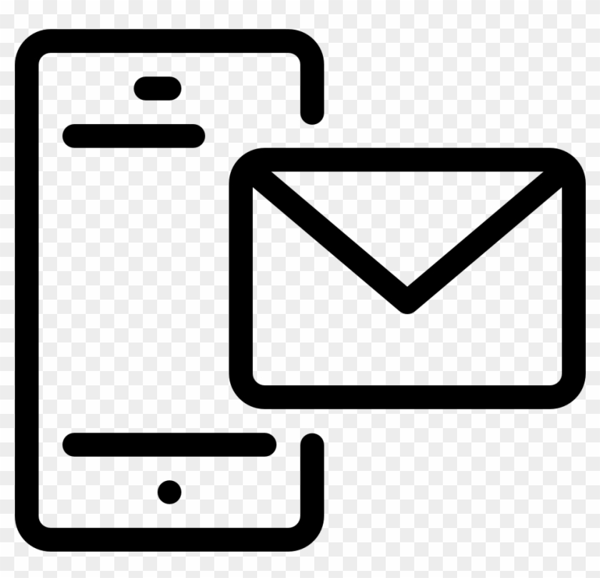 Communication Smartphone Email Communication Smartphone - Icon Of Mail Delivery Clipart