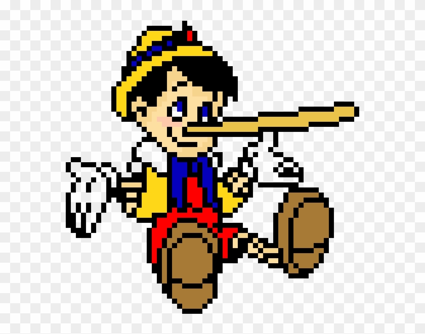 Pinocchio - Pinocchio Pixel Clipart