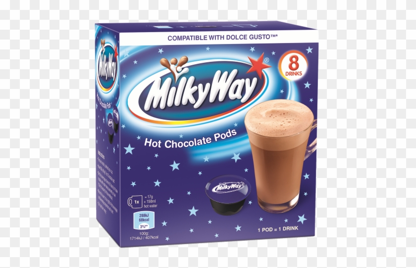 Milky Way Hot Chocolate Pods - Mars Hot Chocolate Pods Clipart