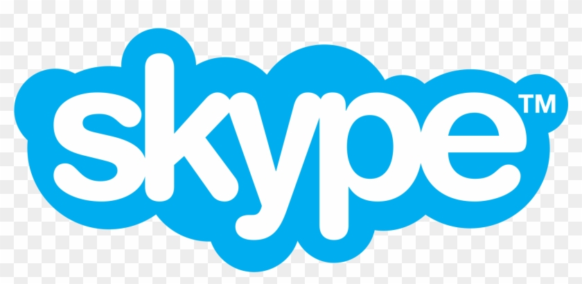 2000 X 894 3 - Skype Logo Png Clipart #777870