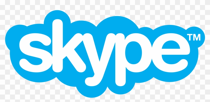 2000 X 894 3 - Skype Logo Png Clipart