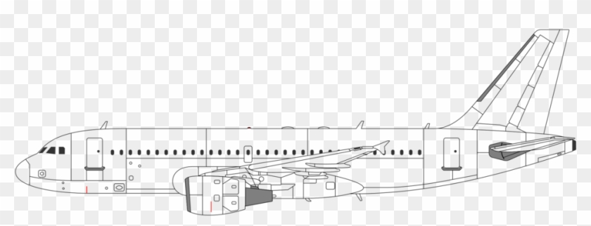 Bus Computer Icons Boeing 767 Boeing 757 Airplane - Technical Drawing Clipart