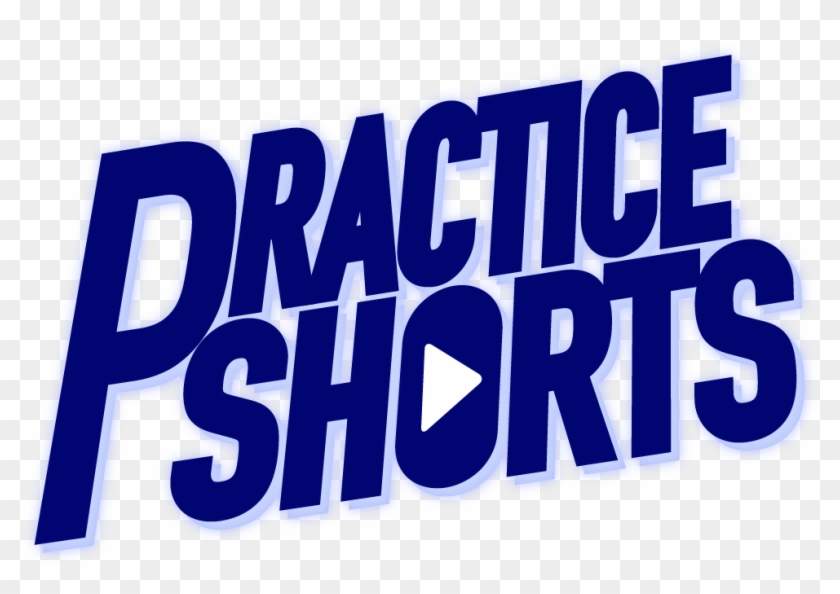 Practiceshortslogo Blue Glow - Human Action Clipart