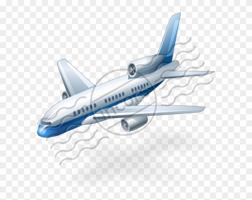 Freight Airplane Icon Clipart