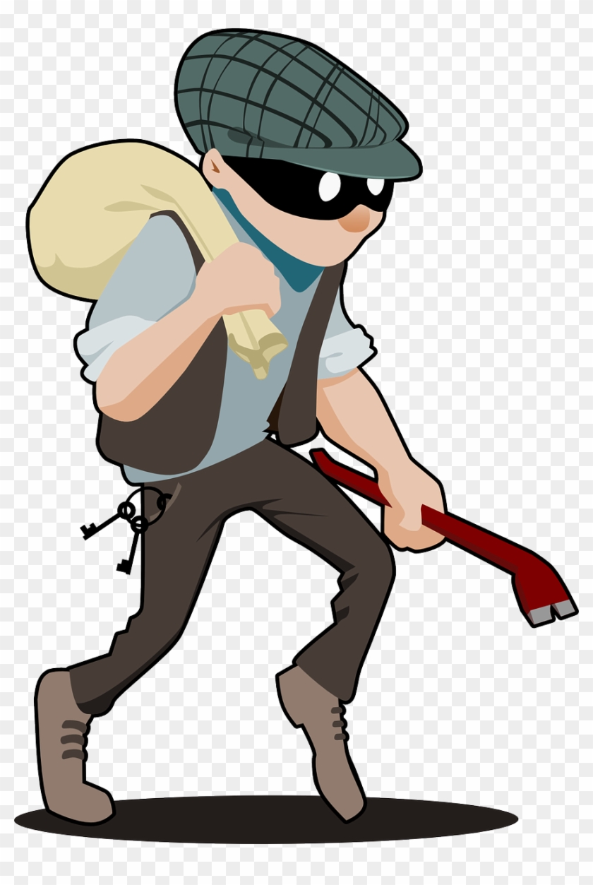 886 X 1280 10 - Burglar Png Clipart #778055