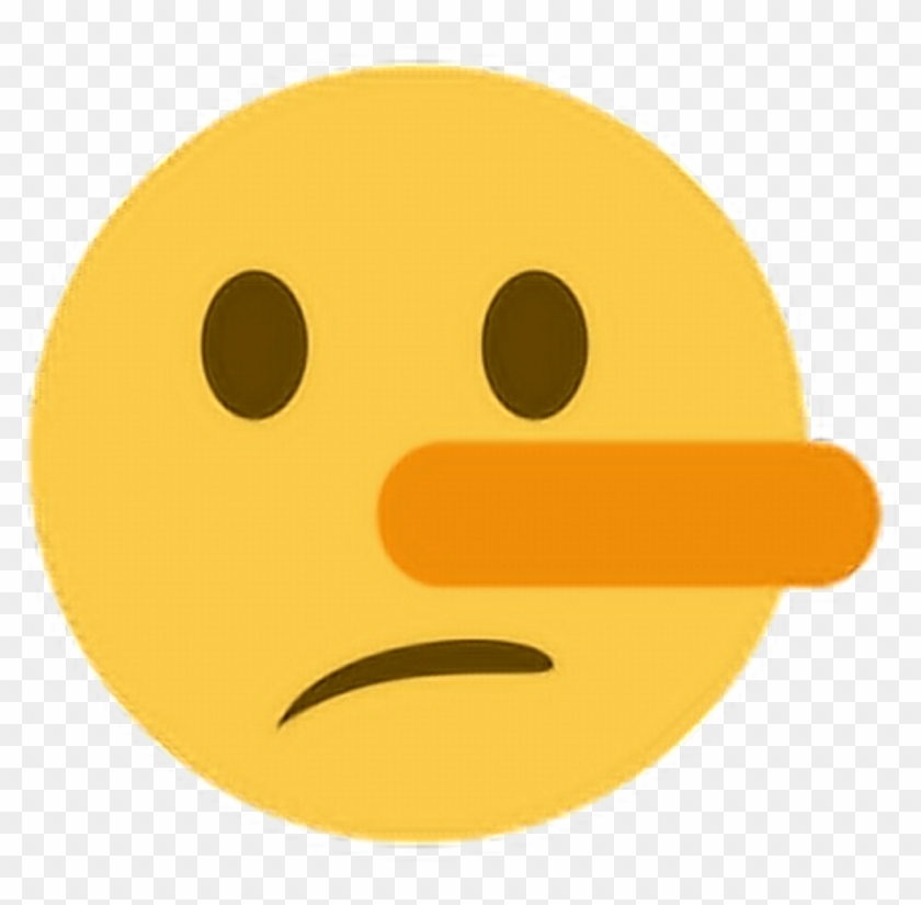 Download Lie Sticker - Emoji Mentiroso Png Clipart Png Download - PikPng