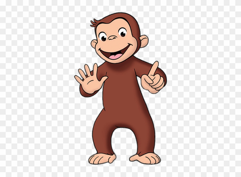 Curious George Counting To - Curious George Transparent Background Clipart