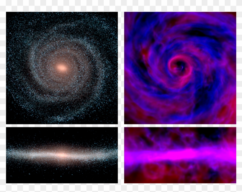 A Milky Way Out Of The Supercomputer - Milky Way Clipart #778397