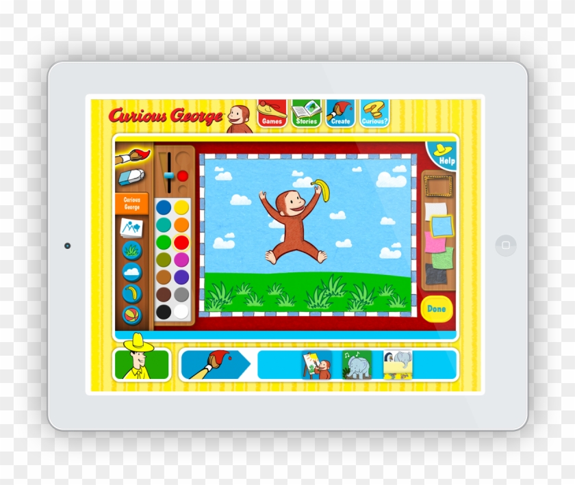 Curious George , Png Download Clipart #778467