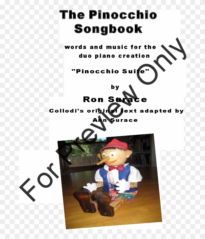 Pinocchio Suite Songbook Thumbnail Pinocchio Suite - Choir Clipart #778619