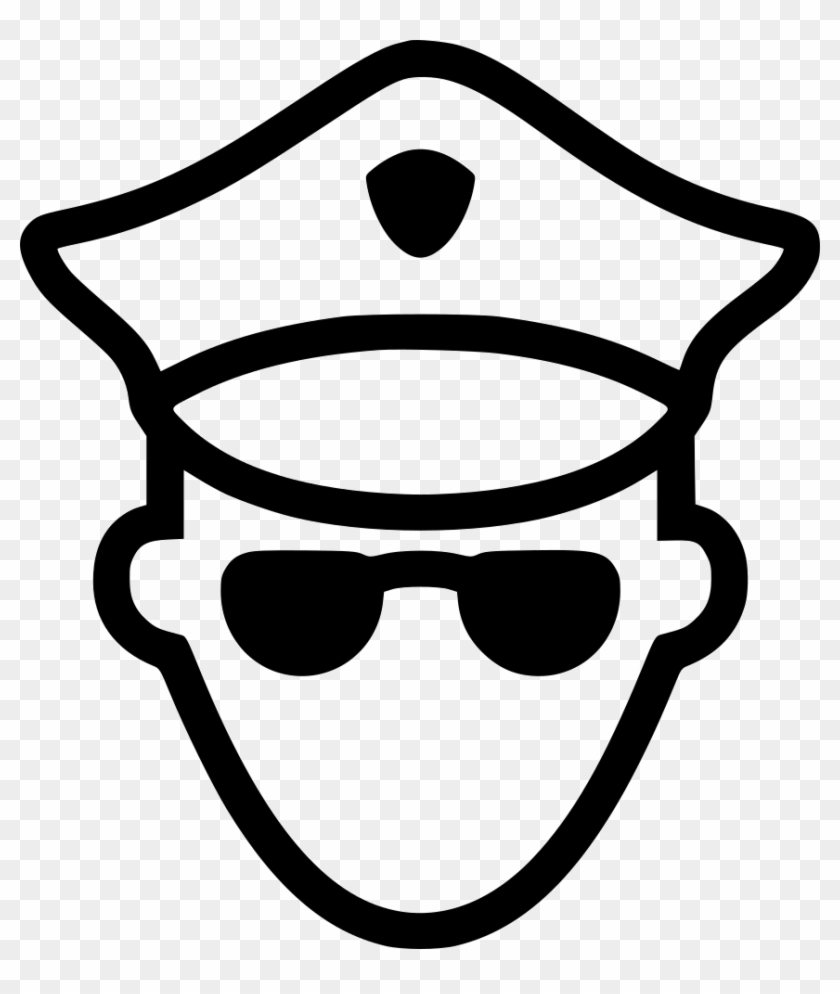 Png File - Police Head Png Clipart #778624
