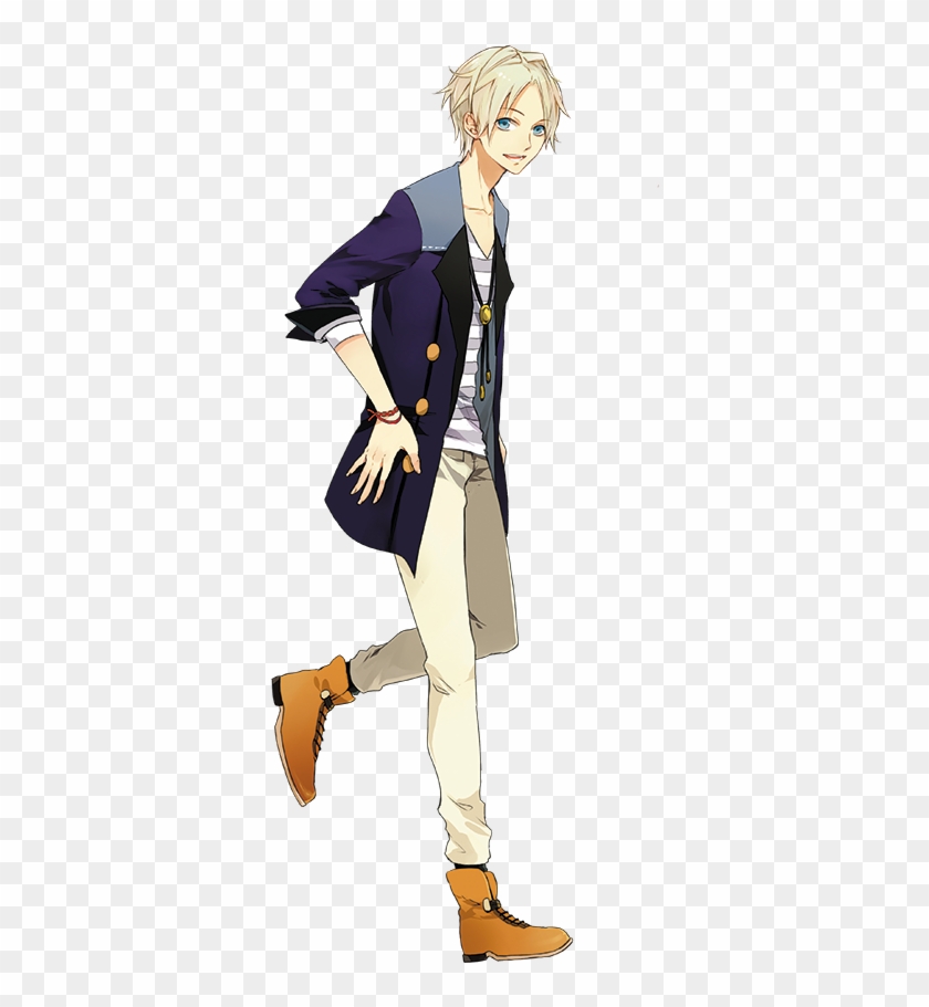 Beautiful Anime Boys - Anime Boy Walking Side View Clipart