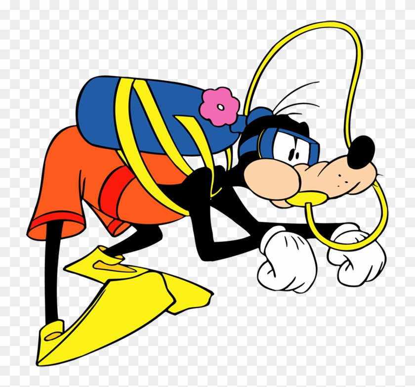 Fish Clipart Goofy - Goofy Scuba - Png Download