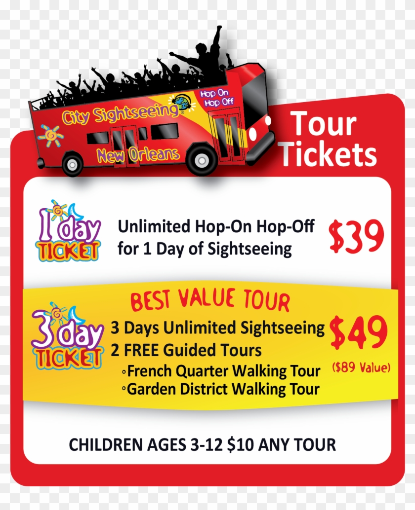 Ticket Types Bus Header V2 - Tour Bus Service Clipart #778967
