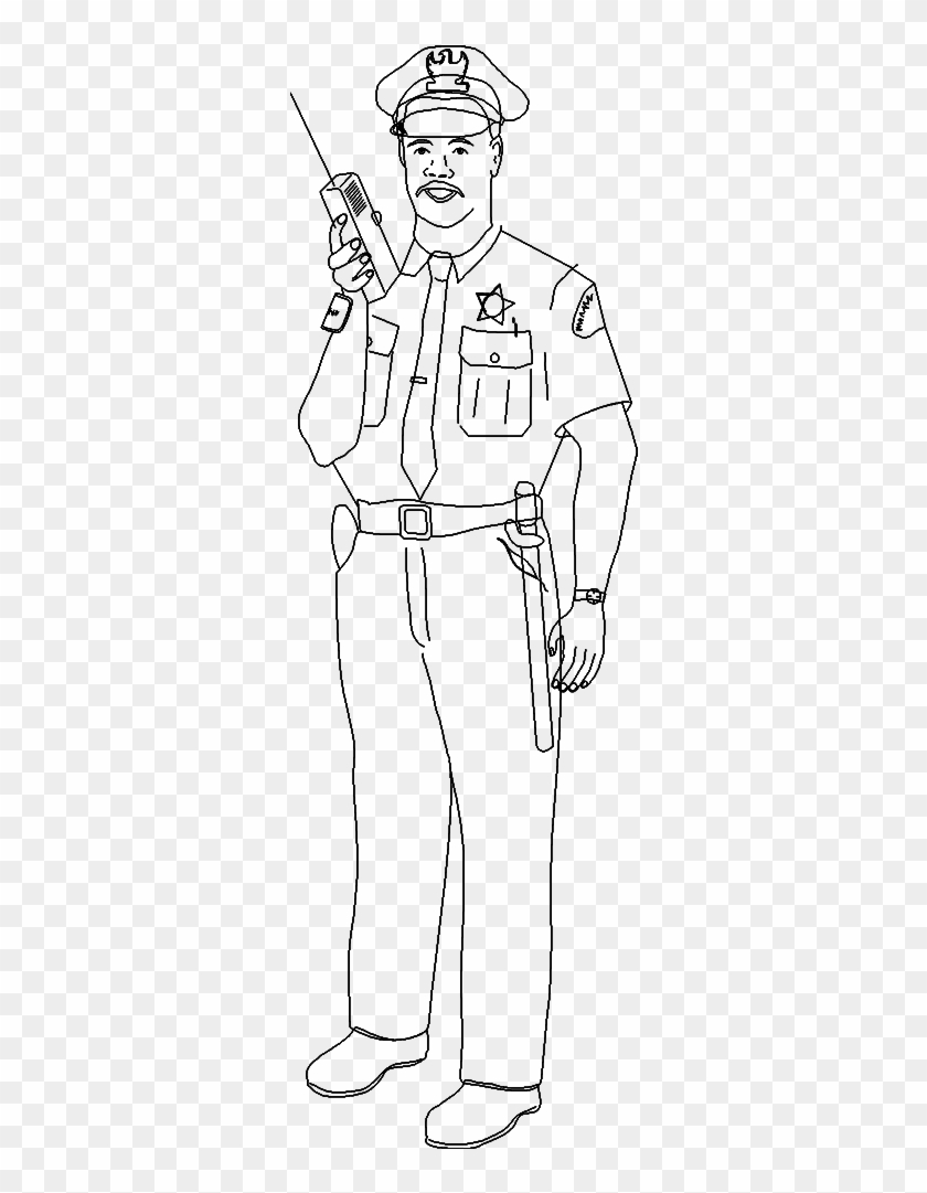 Policeman - Standing Clipart #778970