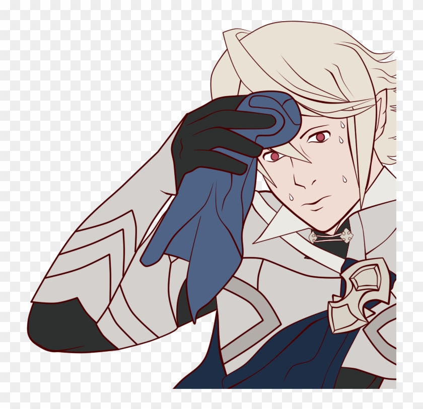 744 X 750 9 - Sweating Towel Guy Fire Emblem Clipart