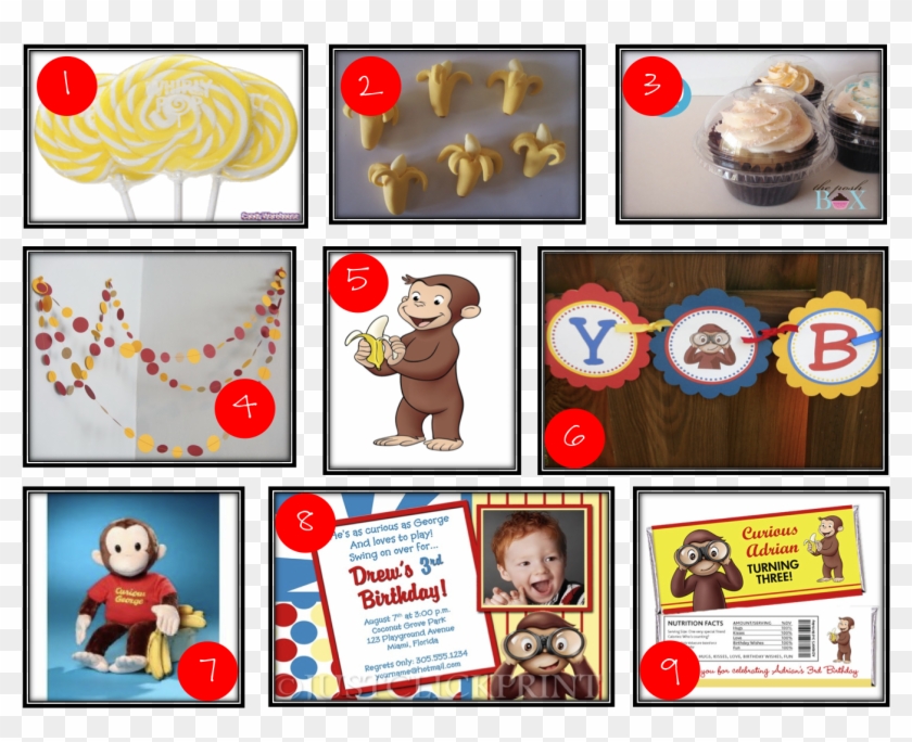 Party Inspiration Board Clipart