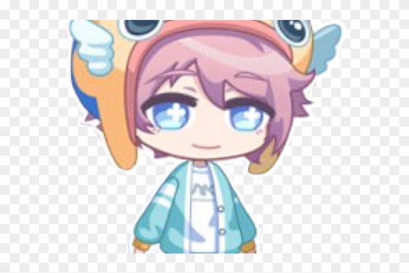 Pink Hair Clipart Anime Guy - Cartoon - Png Download