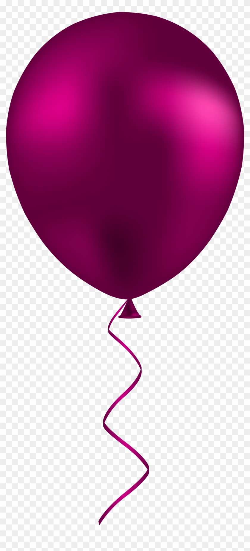 Pink Balloon Png Clip Art - Pink Balloon Clipart Png Transparent Png