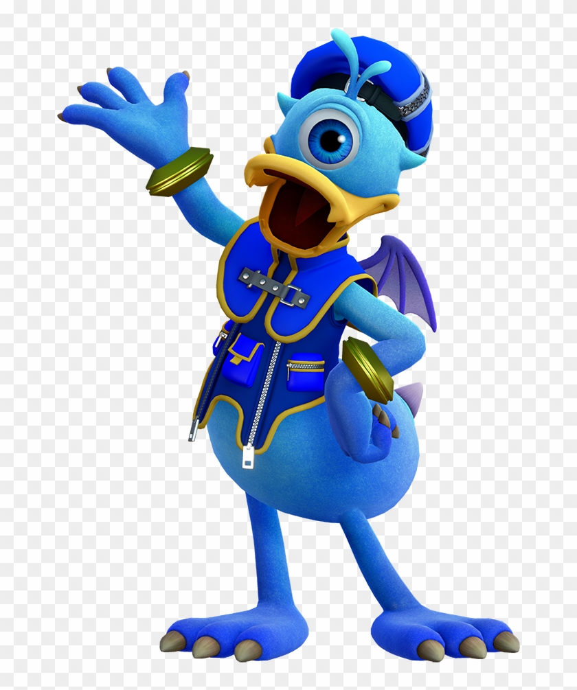 12 Feb - Kingdom Hearts Monsters Inc Donald Clipart