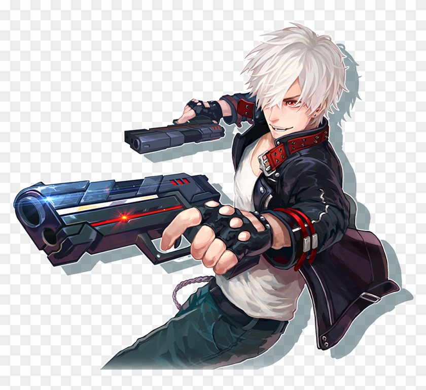 History - - Man Anime Gun Png Clipart