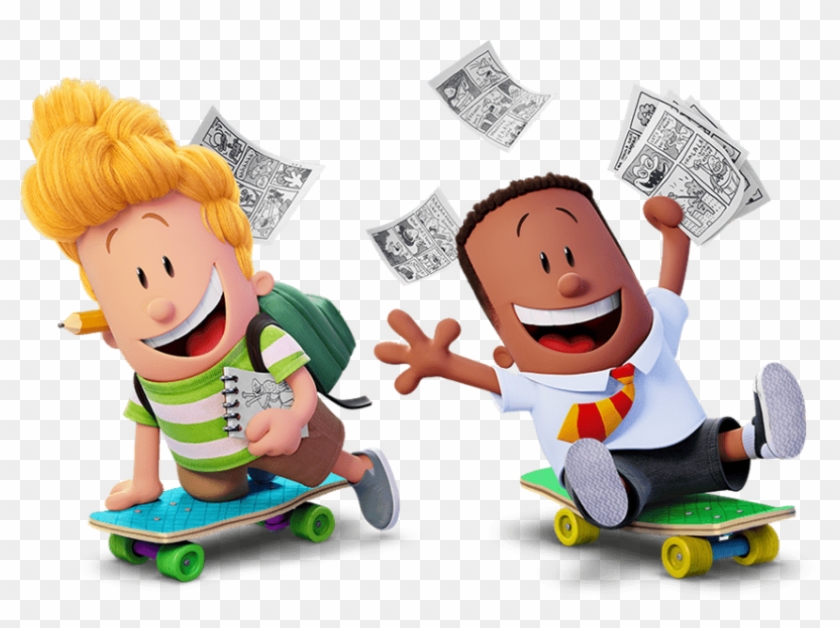 Free Png Download George And Harold Captain Underpants - Captain Underpants Movie Characters Clipart