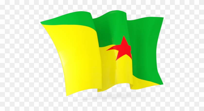 Download Waving Flag For Non-commercial Use - French Guiana Flag Animation Clipart #780029