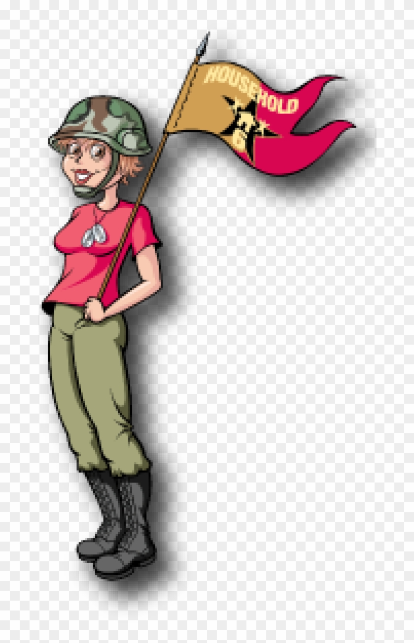 Cartoon Soldier Clipart #780137