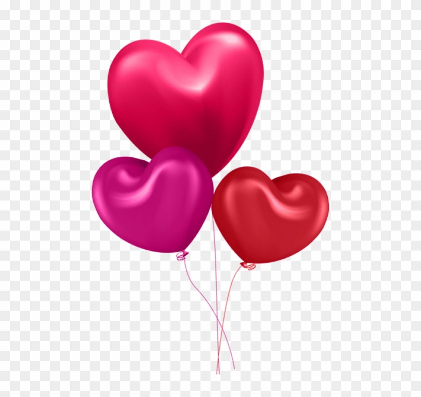 Free Png Download Balloon Hearts Transparent Png Images - Transparent Background Heart Balloon Png Clipart #780280