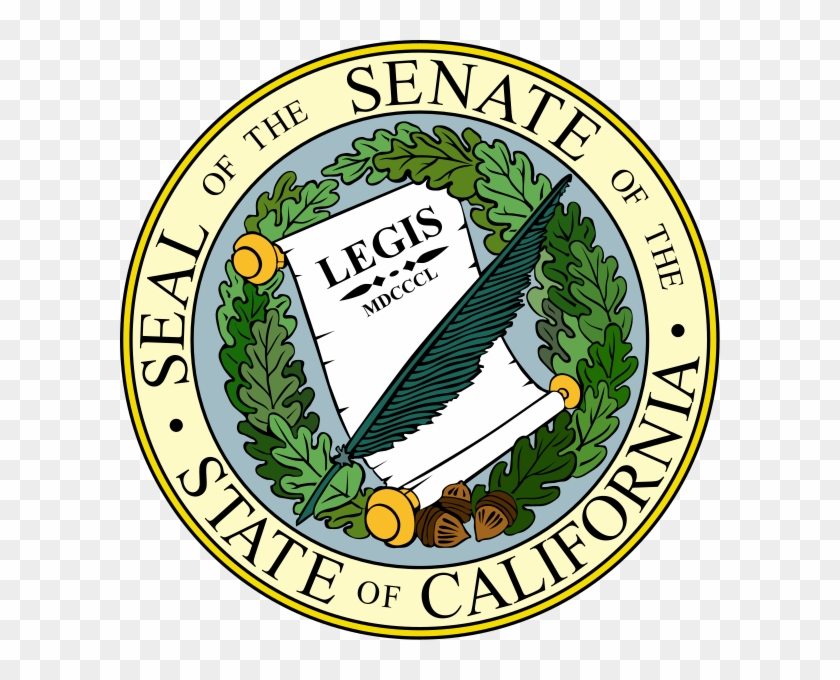 California Seal Of The Senate - California State Senate Seal Clipart