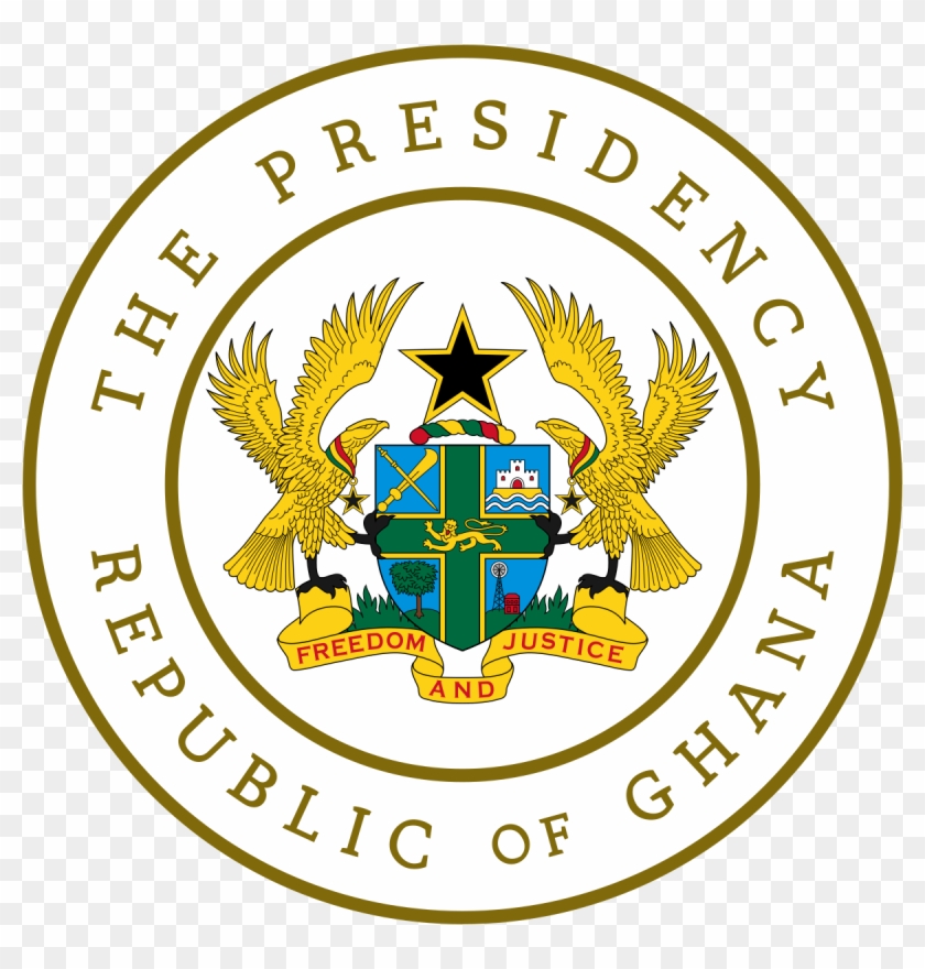 Seal Of The Presidency Of The Republic Of Ghana Svg - Seal Of The President Of Ghana Clipart #780999