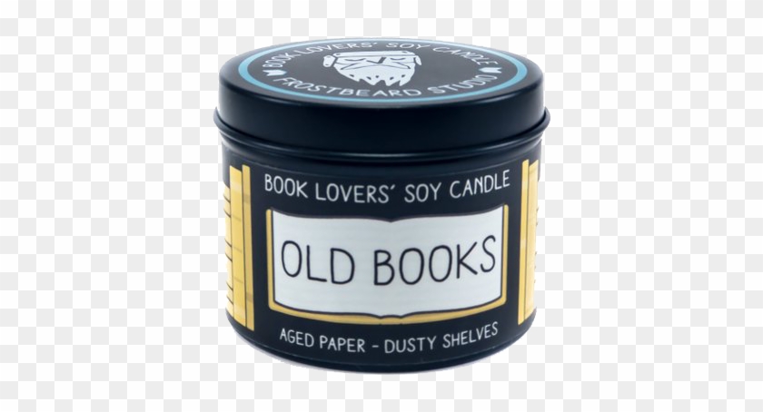 Book Lovers Soy Candle Old Books Bookish Gifts - Bookstore Candle Clipart