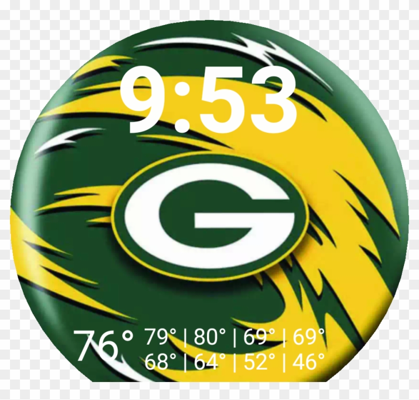 Packers Watch Face Preview Clipart #781147