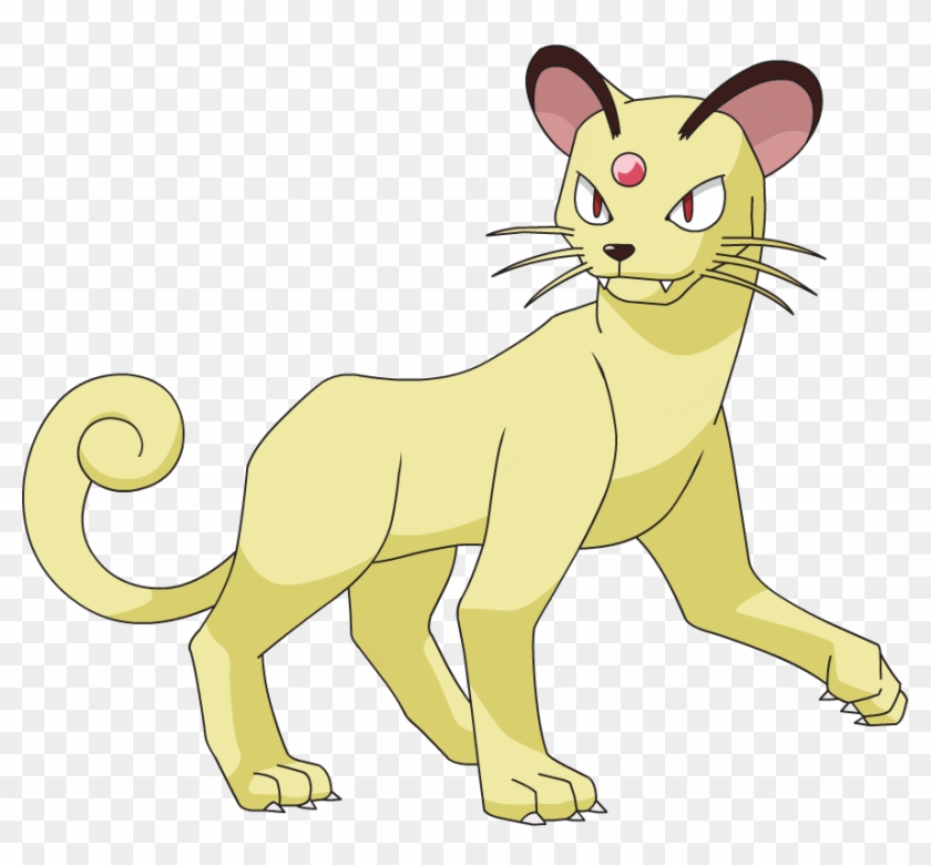 Persian Shiny - Alex Persian Pokemon Clipart