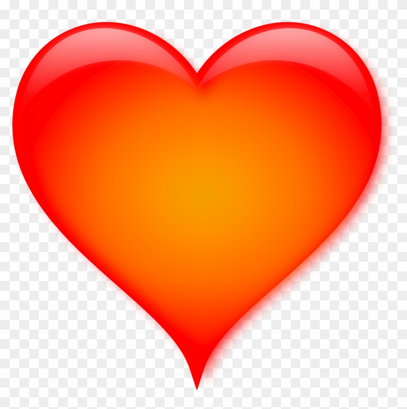Big Image - Shiny Heart Clipart - Png Download #781330