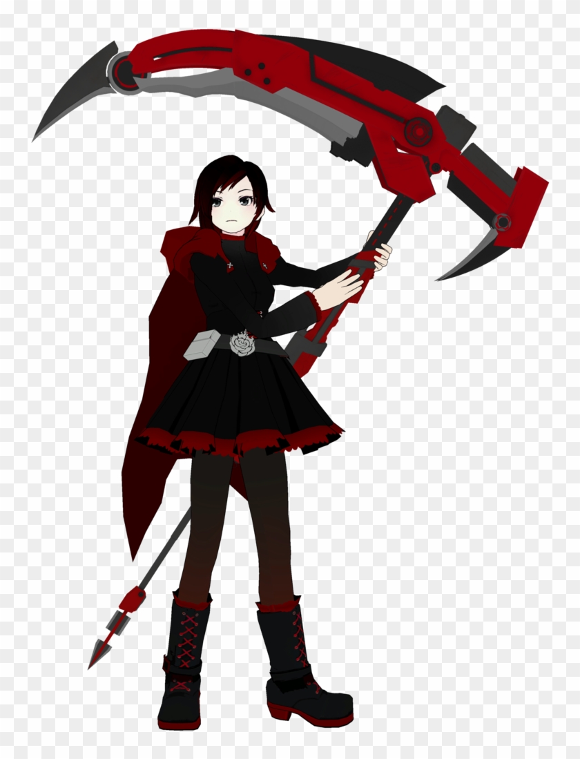 Rwby Ruby Png - Ruby Rose Rwby Png Clipart #781441