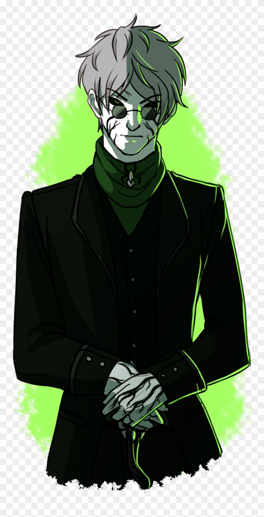 Professor Ozpin Green Fictional Character - Rwby Ozpin And Salem Clipart