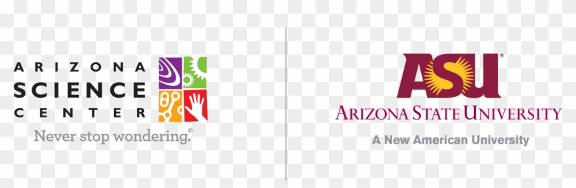Arizona Science Center Asu Partnership Logo - Arizona State University Clipart #781537