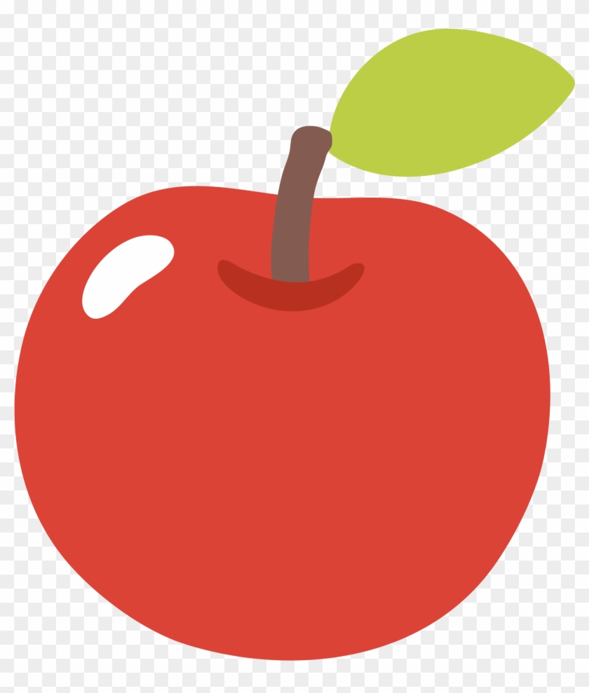 Transparent Apple Emoji - 🍎 Emoji Clipart